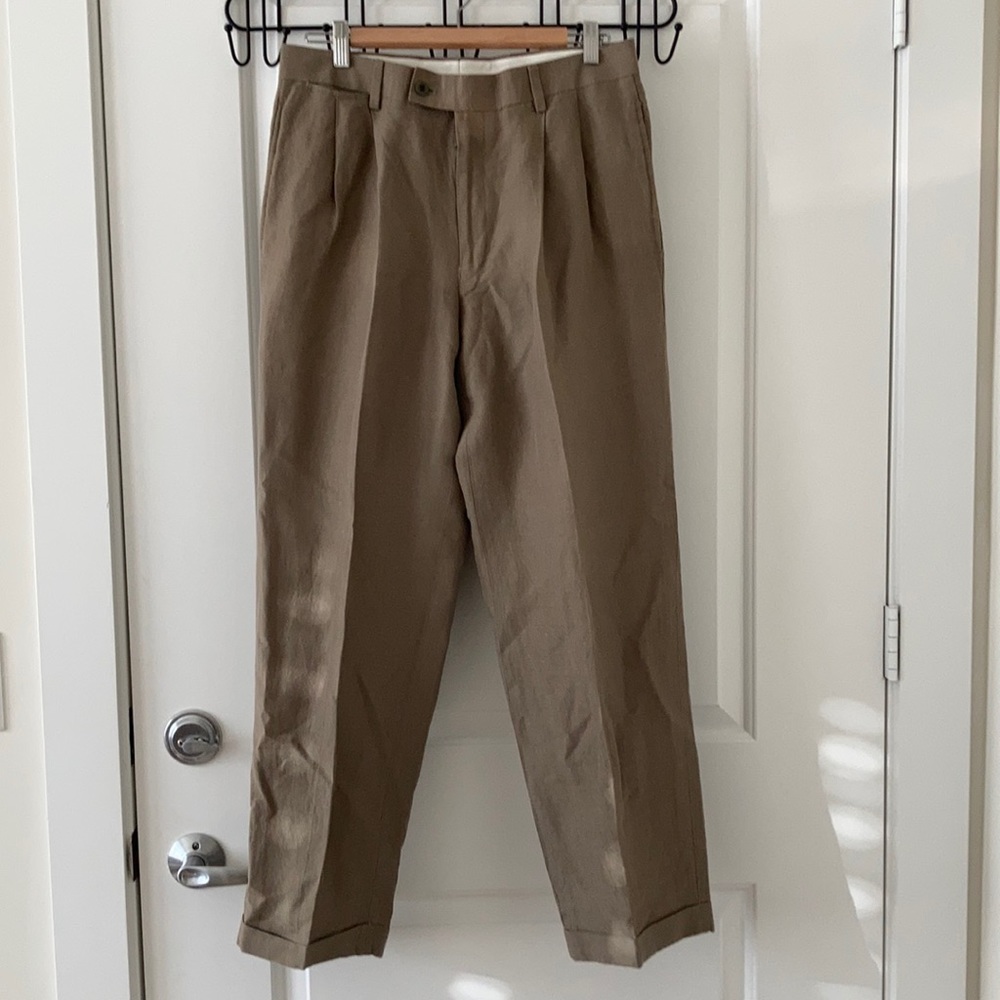 Vintage linen trousers